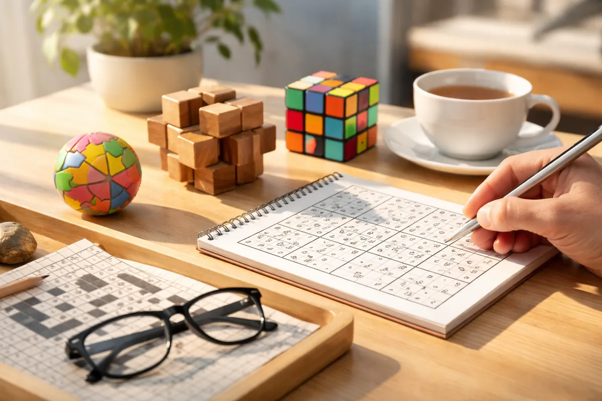 L'impact des jeux de logique sur le bien-être mental