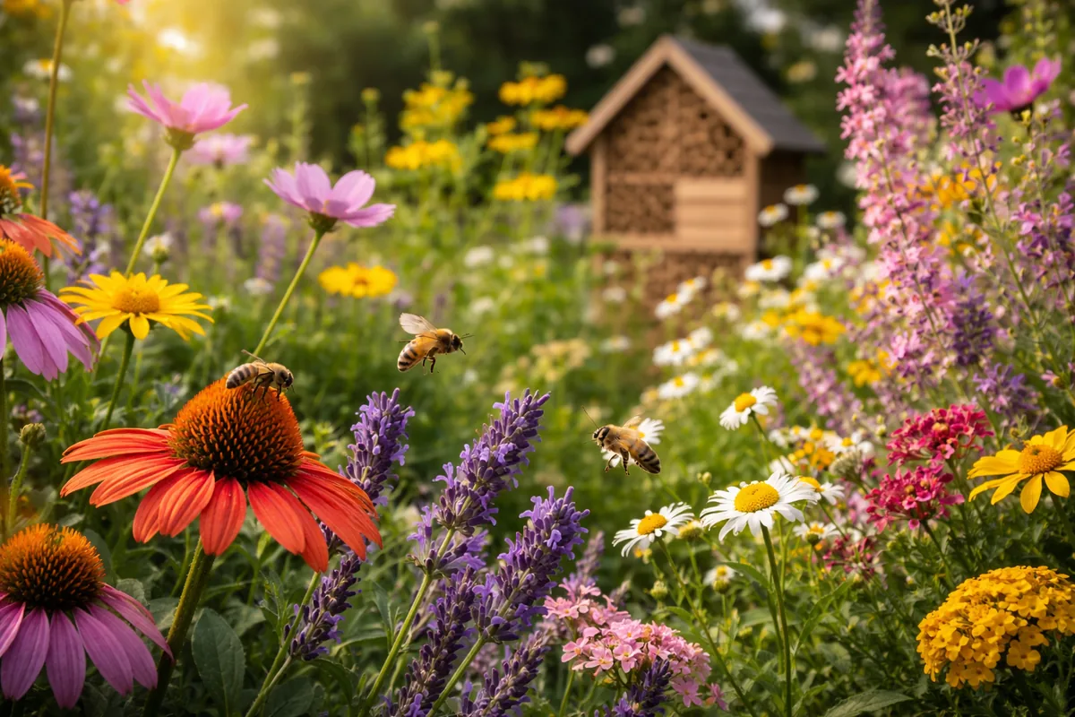 Transformez votre jardin en refuge pour les abeilles
