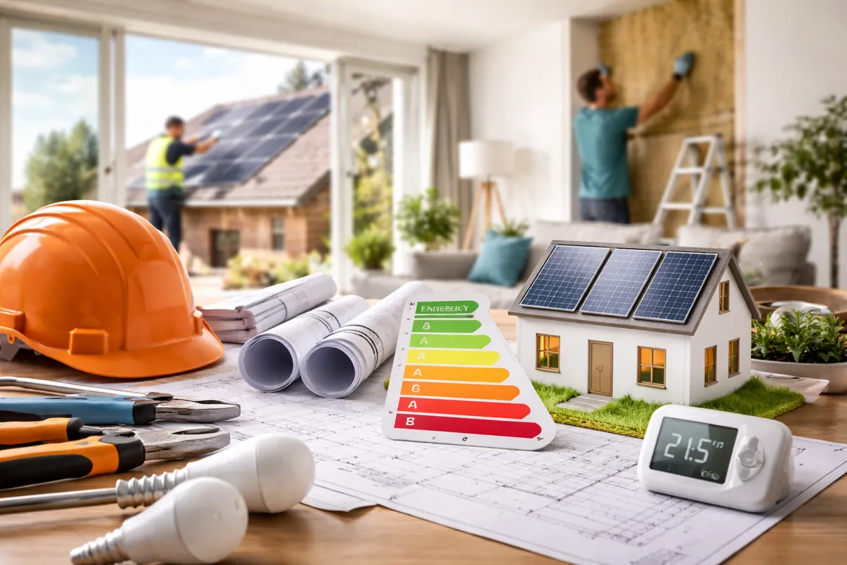 Quels sont les travaux à réaliser pour améliorer l'efficacité énergétique de votre logement
